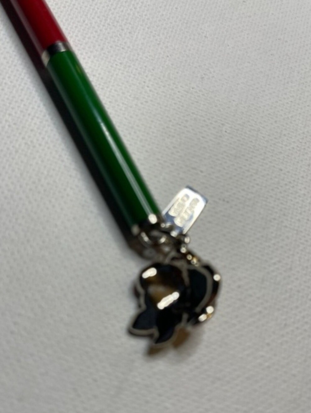 Coach Red & Green W/Rose Charm & Pen - Picture 4 of 6